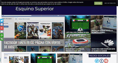 Desktop Screenshot of esquinasuperior.com